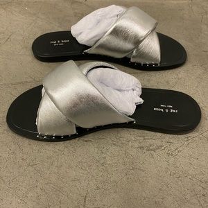 Rag & Bone Keaton Slide Silver